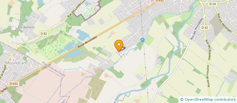 localisation de l'entreprise SCI DU NEBOUT  PLAISANCE-DU-TOUCH