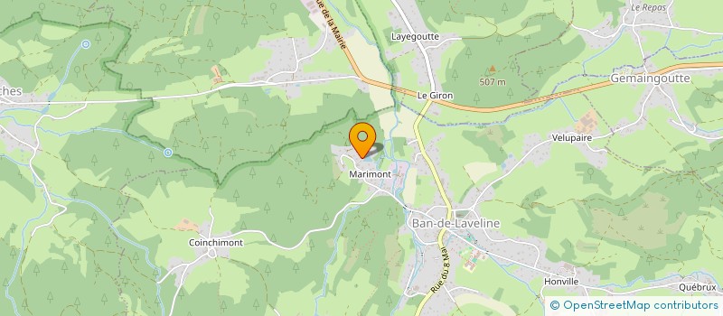 localisation de l'entreprise SCI DU NEUF ETANG  BAN-DE-LAVELINE