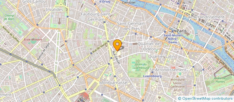 localisation de l'entreprise SCI DU NEUF-TROIS  PARIS