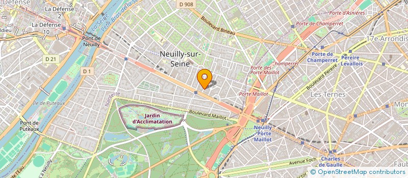 localisation de l'entreprise SCI DU NICE CAENNAIS à NEUILLY-SUR-SEINE