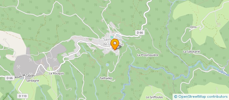 localisation de l'entreprise SCI DU NIEL  NOAILHAC