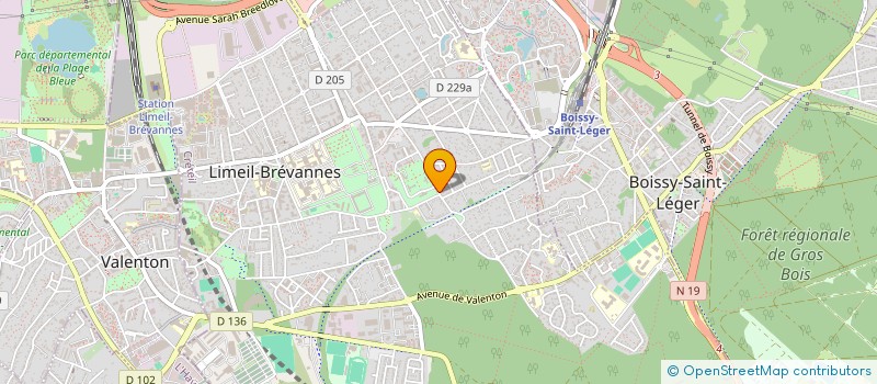 localisation de l'entreprise SCI DU NIL à LIMEIL-BREVANNES