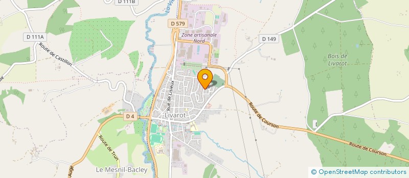 localisation de l'entreprise SCI DU NIL  SAINT-PIERRE-EN-AUGE