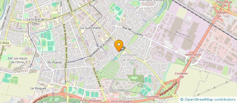 localisation de l'entreprise SCI DU NO 6 RUE DE LA VALLEE  CORMELLES-LE-ROYAL