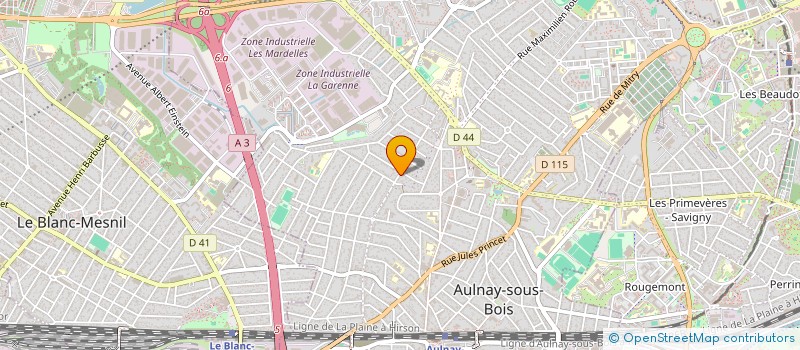 localisation de l'entreprise SCI DU NOEL à AULNAY-SOUS-BOIS