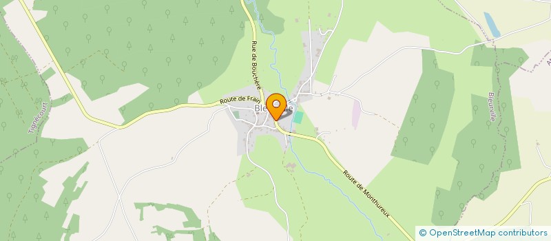 localisation de l'entreprise SCI DU NOIRMONT  BLEURVILLE