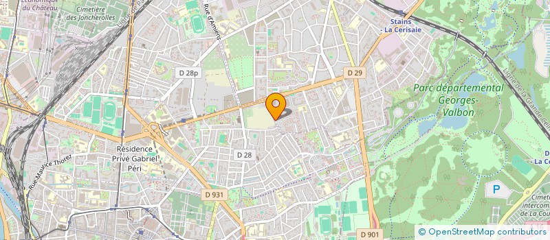 localisation de l'entreprise SCI DU NORD  PARIS