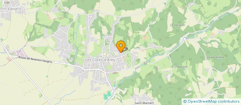 localisation de l'entreprise SCI DU NORD  LES COTES D'AREY