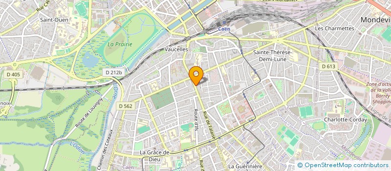localisation de l'entreprise SCI DU NORD à CAEN