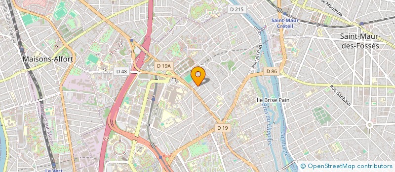 localisation de l'entreprise SCI DU NORD à CRETEIL