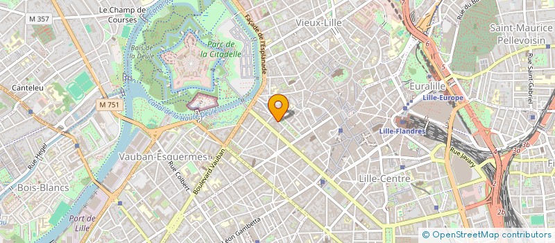 localisation de l'entreprise SCI DU NORD à LILLE