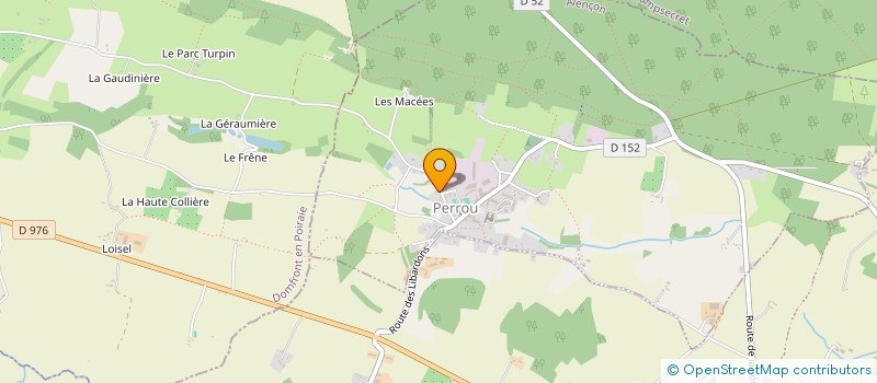 localisation de l'entreprise SCI DU NORD à DOMFRONT-EN-POIRAIE