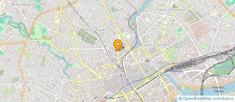 localisation de l'entreprise SCI DU NOROIT à NANTES