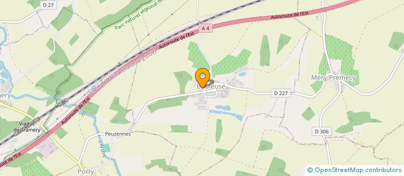 localisation de l'entreprise SCI DU NORON  BOULEUSE