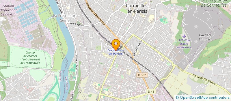 localisation de l'entreprise SCI DU NOUVEAU CORMEILLES  CORMEILLES-EN-PARISIS