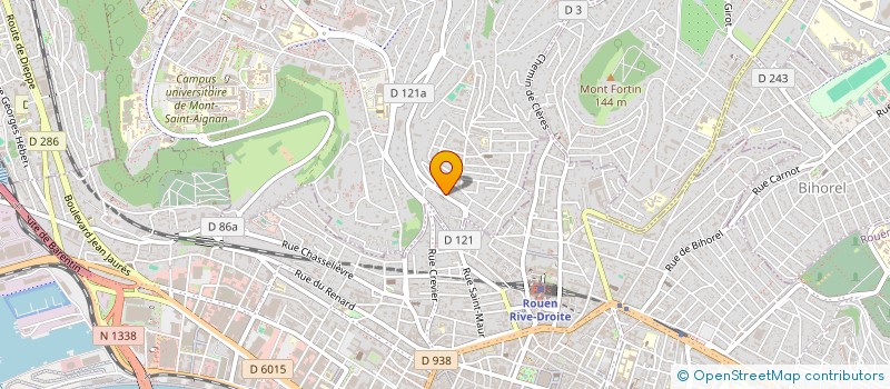 localisation de l'entreprise SCI DU NOYER  MONT-SAINT-AIGNAN