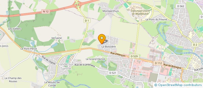 localisation de l'entreprise SCI DU NOYER à CONDE-SUR-SARTHE