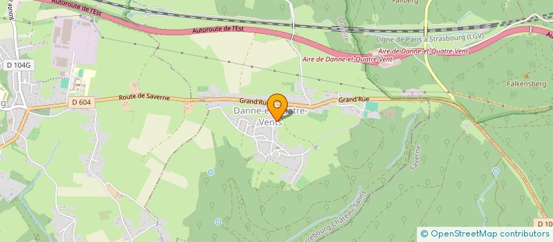 localisation de l'entreprise SCI DU NOYER  VESCHEIM