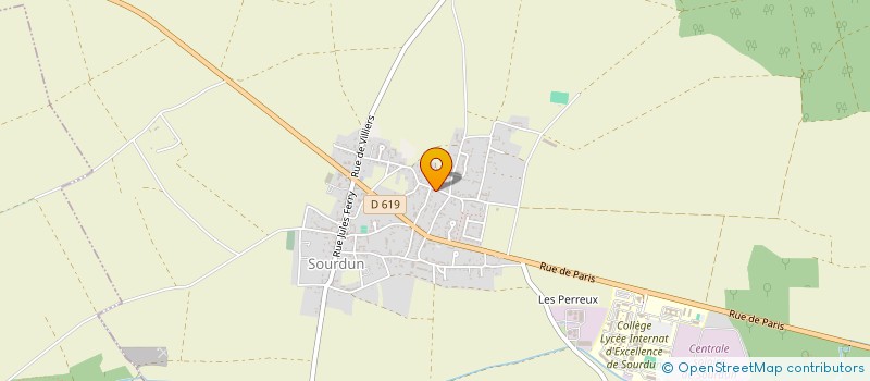 localisation de l'entreprise SCI DU NOYER  SOURDUN