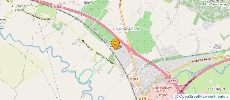 localisation de l'entreprise SCI DU NOYER  PONT L'EVEQUE