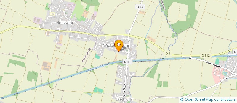 localisation de l'entreprise SCI DU NOYER  WICKERSCHWIHR