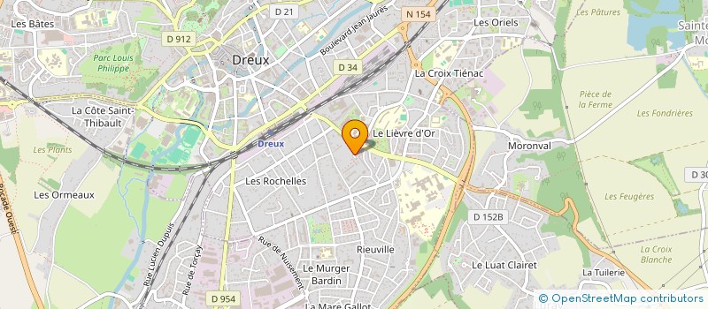 localisation de l'entreprise SCI DU NUITS ST GEORGES à DREUX