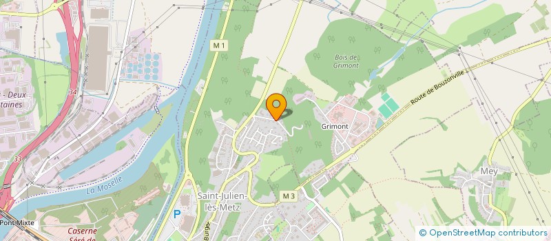 localisation de l'entreprise SCI DU O FORT à SAINT-JULIEN-LES-METZ