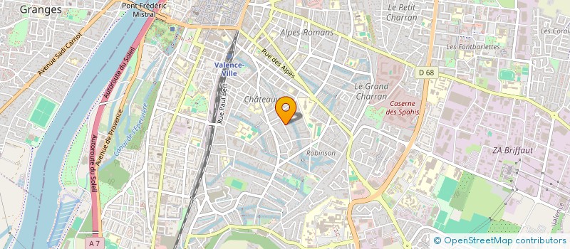 localisation de l'entreprise SCI DU OPINAM à VALENCE