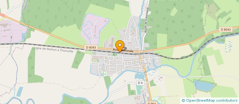 localisation de l'entreprise SCI DU PACHON à DOUZY
