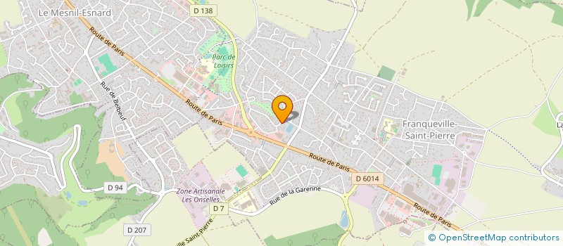 localisation de l'entreprise SCI DU PACIFIQUE  FRANQUEVILLE-SAINT-PIERRE