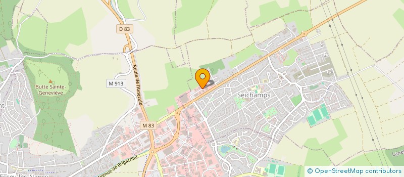 localisation de l'entreprise SCI DU PAIN DE SUCRE  SEICHAMPS