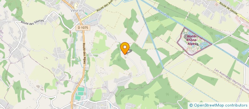 localisation de l'entreprise SCI DU PAIN DE SUCRE  LES AVENIERES VEYRINS-THUELLIN
