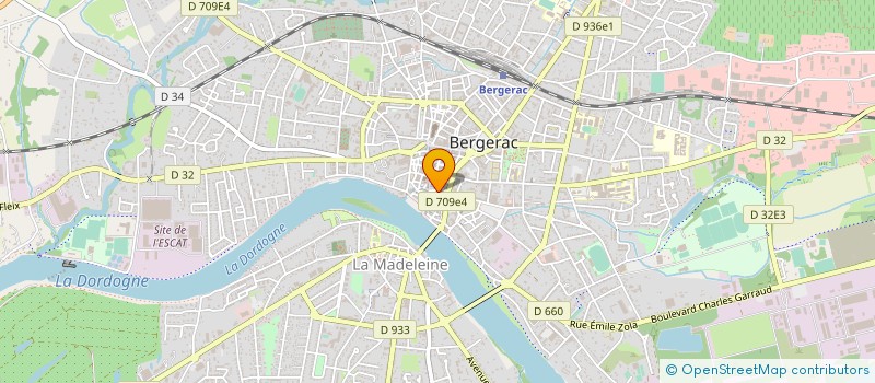 localisation de l'entreprise SCI DU PALAIS à BERGERAC