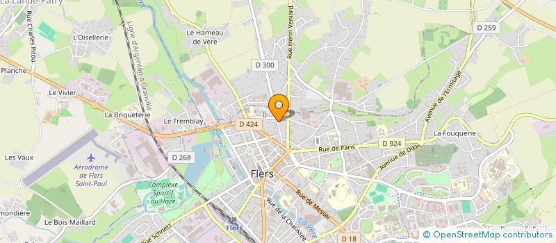 localisation de l'entreprise SCI DU PALAIS à FLERS