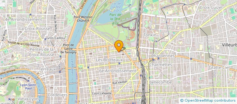 localisation de l'entreprise SCI DU PALAIS  LYON