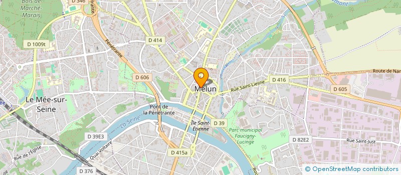 localisation de l'entreprise SCI DU PALAIS à MELUN