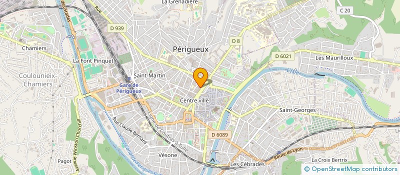 localisation de l'entreprise SCI DU PALAIS à PERIGUEUX