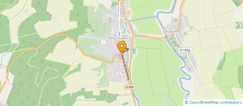 localisation de l'entreprise SCI DU PALAIS à VAUCOULEURS