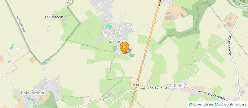 localisation de l'entreprise SCI DU PALASS  AUZEBOSC