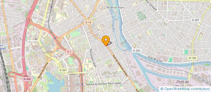 localisation de l'entreprise SCI DU PALMIER à CRETEIL