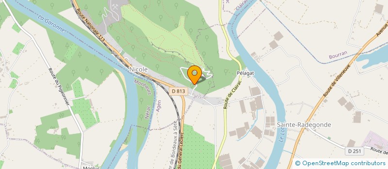 localisation de l'entreprise SCI DU PANORAMA  NICOLE