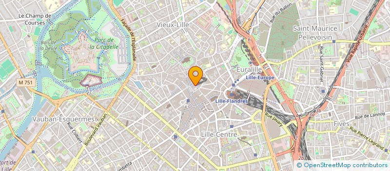 localisation de l'entreprise SCI DU PAON à LILLE