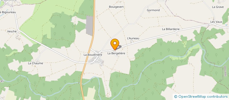 localisation de l'entreprise SCI DU PAON BLEU à POULIGNY-SAINT-PIERRE