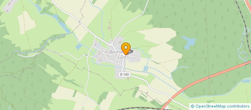 localisation de l'entreprise SCI DU PAQUIS  BOUHANS-LES-LURE