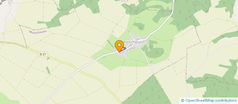 localisation de l'entreprise SCI DU PAQUIS  MONTCHEUTIN