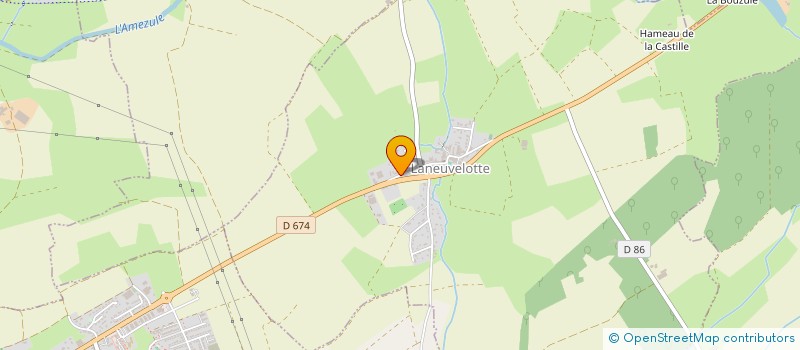 localisation de l'entreprise SCI DU PAQUIS DE LA CORRE  SORNEVILLE