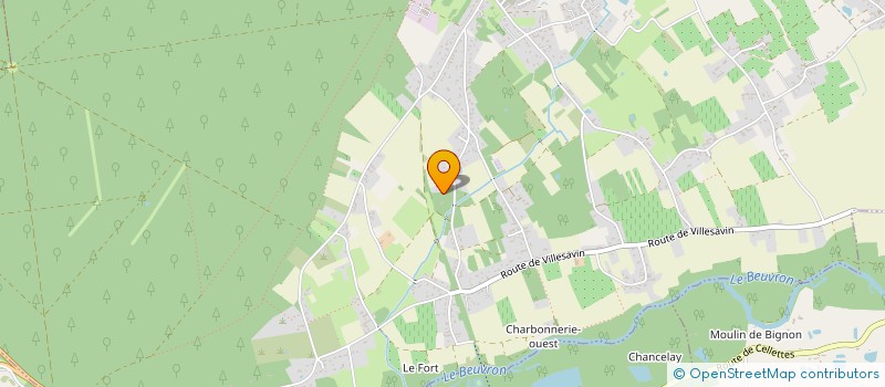 localisation de l'entreprise SCI DU PARADIS  MONT-PRES-CHAMBORD