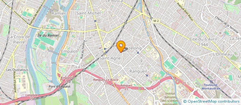localisation de l'entreprise SCI DU PARADIS à TOULOUSE