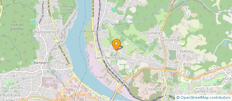 localisation de l'entreprise SCI DU PARADIS à BAYONNE