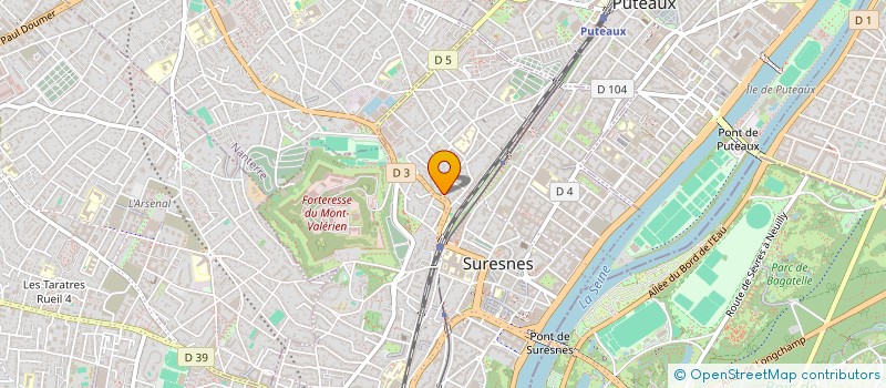 localisation de l'entreprise SCI DU PARADIS à SURESNES